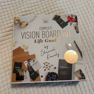 Vision Board Kit with Gold Accents